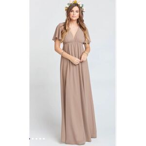 Show Me Your MuMu Faye Flutter Maxi Dress